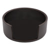 BAR BUTLER ROUND LEATHERETTE COASTERS 100MM DIA. IN HOLDER 7 PIECE SET