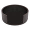 BAR BUTLER ROUND LEATHERETTE COASTERS IN HOLDER 7PCS SET