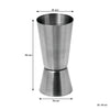 BAR BUTLER COCKTAIL BAR CADDY WITH WOODEN HANDLES, 8PCS SET