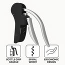 BAR BUTLER LEVER CORKSCREW WINE BOTTLE OPENER
