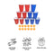 BAR BUTLER BEER PONG GAME 24PCS SET