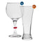 BAR BUTLER WINE GLASS STEM COLOURED SILICONE MARKERS 12 PIECE SET