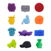 BAR BUTLER WINE GLASS SILICONE MARKER CHARMS 12PCS SET