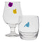 BAR BUTLER WINE GLASS SILICONE MARKER CHARMS 12 PIECE SET