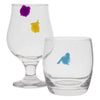 BAR BUTLER WINE GLASS SILICONE MARKER CHARMS 12 PIECE SET