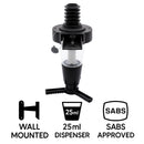 BAR BUTLER MEASURED TOT DISPENSER SABS APPROVED WITH SEAL, 25ML