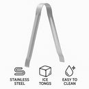 BAR BUTLER ICE TONGS ST STEEL, 160MM