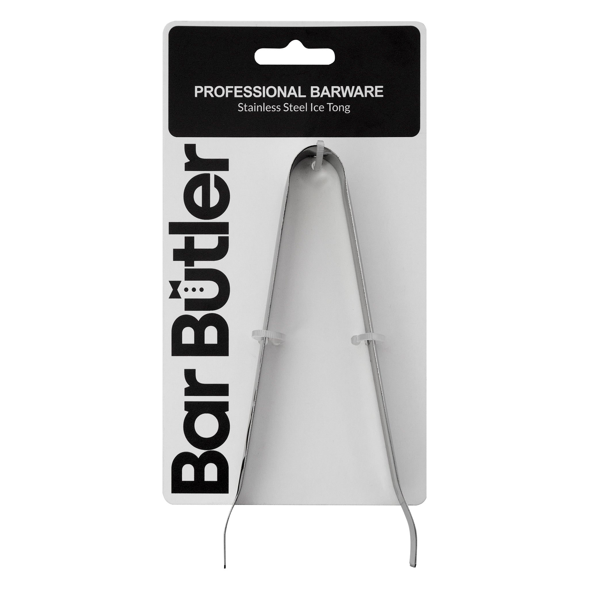 BAR BUTLER ICE TONGS ST STEEL, 160MM