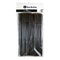 BAR BUTLER STRAWS BLACK BENDY (5MM), 100PCS