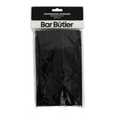 BAR BUTLER STRAWS BLACK BENDY (5MM) 100PK