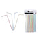 BAR BUTLER STRAWS BENDY CANDY COLOURED (5MM), 100PCS
