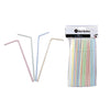 BAR BUTLER STRAWS BENDY CANDY COLOURED (5MM), 100PCS
