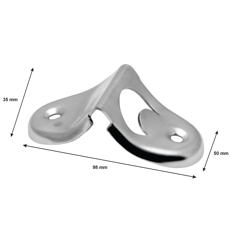 BAR BUTLER WALL MOUNT BOTTLE OPENER ST STEEL, (98X50X35MM)