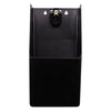 BAR BUTLER WALL MOUNT BOTTLE OPENER WITH CAP CATCHER BLACK