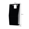 BAR BUTLER WALL MOUNT BOTTLE OPENER WITH CAP CATCHER BLACK, (300X140X85MM)