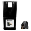 BAR BUTLER WALL MOUNT BOTTLE OPENER WITH CAP CATCHER BLACK