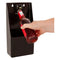 BAR BUTLER WALL MOUNT BOTTLE OPENER WITH CAP CATCHER BLACK, (300X140X85MM)