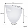 BAR BUTLER ICE BUCKET OPAQUE PS PLASTIC, 2.5L