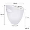 BAR BUTLER ICE BUCKET OPAQUE PS PLASTIC, 2.5LT
