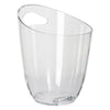 BAR BUTLER WINE BUCKET CLEAR PS PLASTIC, 3LT