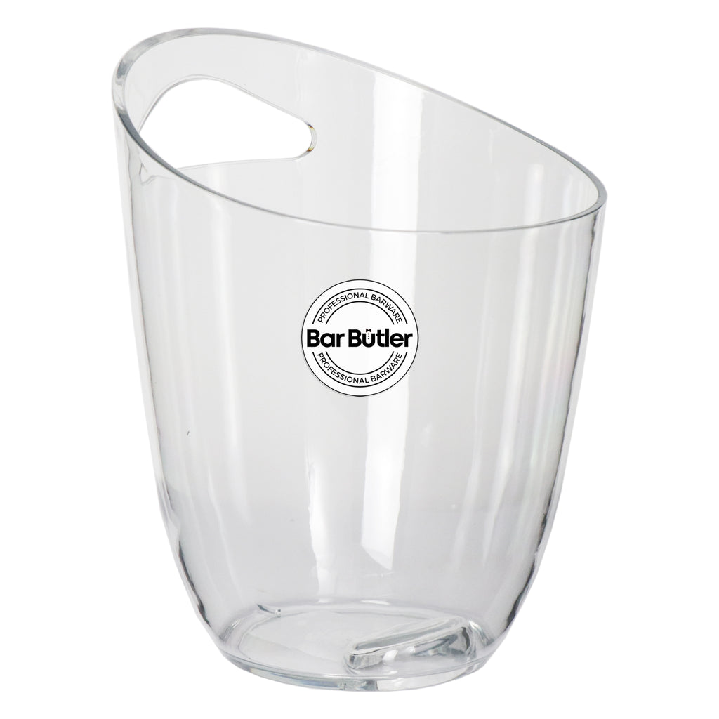 BAR BUTLER WINE BUCKET CLEAR PS PLASTIC, 3LT