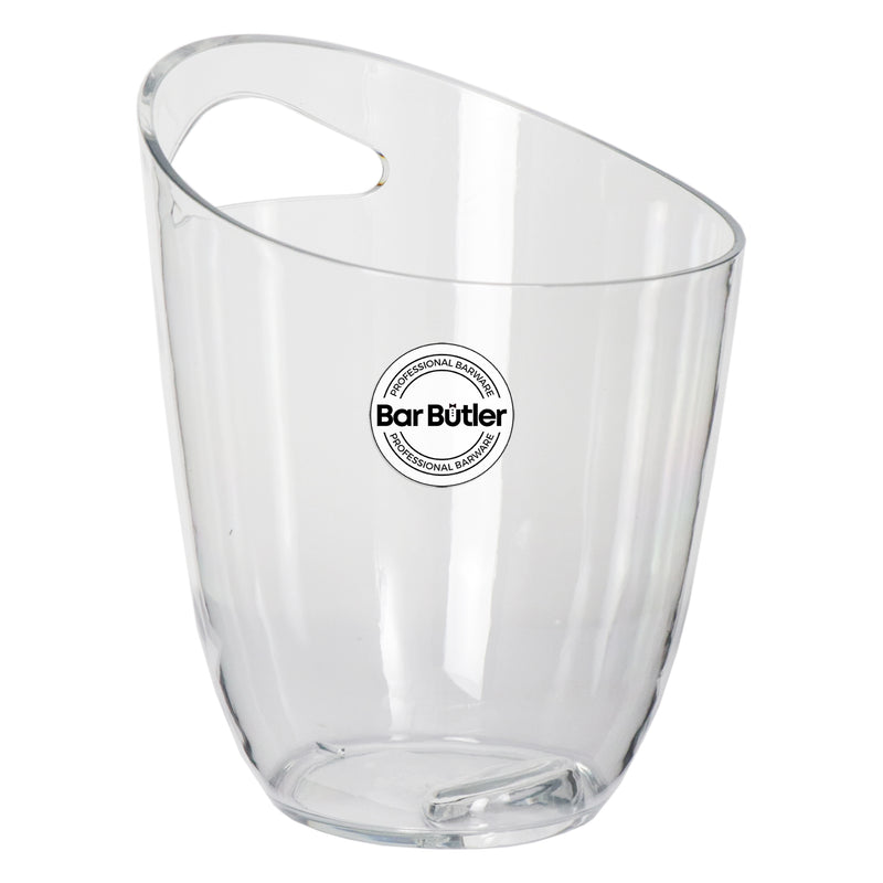 BAR BUTLER WINE BUCKET CLEAR PS PLASTIC, 3LT