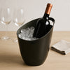 BAR BUTLER WINE BUCKET TRANSPARENT BLACK PS PLASTIC, 3L