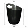 BAR BUTLER WINE BUCKET TRANSPARENT BLACK PS PLASTIC, 3L
