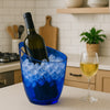BAR BUTLER WINE BUCKET TRANSPARENT BLUE PS PLASTIC, 3L