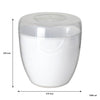 BAR BUTLER BUCKET WHITE WITH INNER & LID PLASTIC, 5L