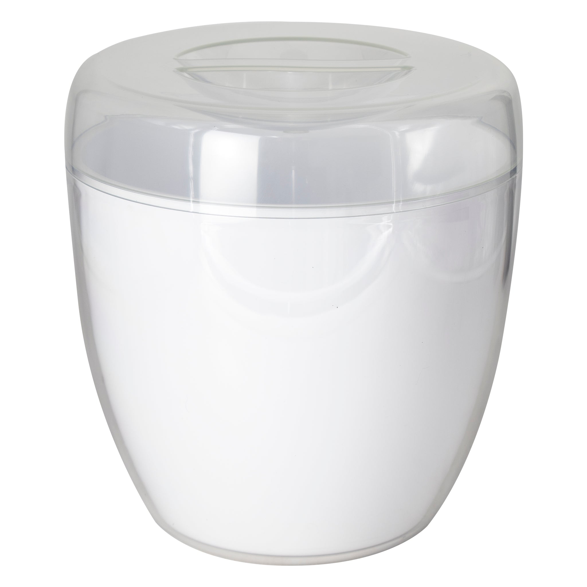 BAR BUTLER BUCKET WHITE WITH INNER & LID PLASTIC, 5L