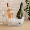 BAR BUTLER WINE BUCKET OVAL CLEAR PS PLASTIC, 4LT