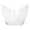 BAR BUTLER WINE BUCKET OVAL CLEAR PS PLASTIC, 4L