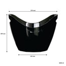 BAR BUTLER WINE BUCKET OVAL TRANSPARENT BLACK PS PLASTIC, 4LT (270X205X155MM)