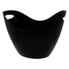 BAR BUTLER WINE BUCKET OVAL BLACK PS PLASTIC, 7L