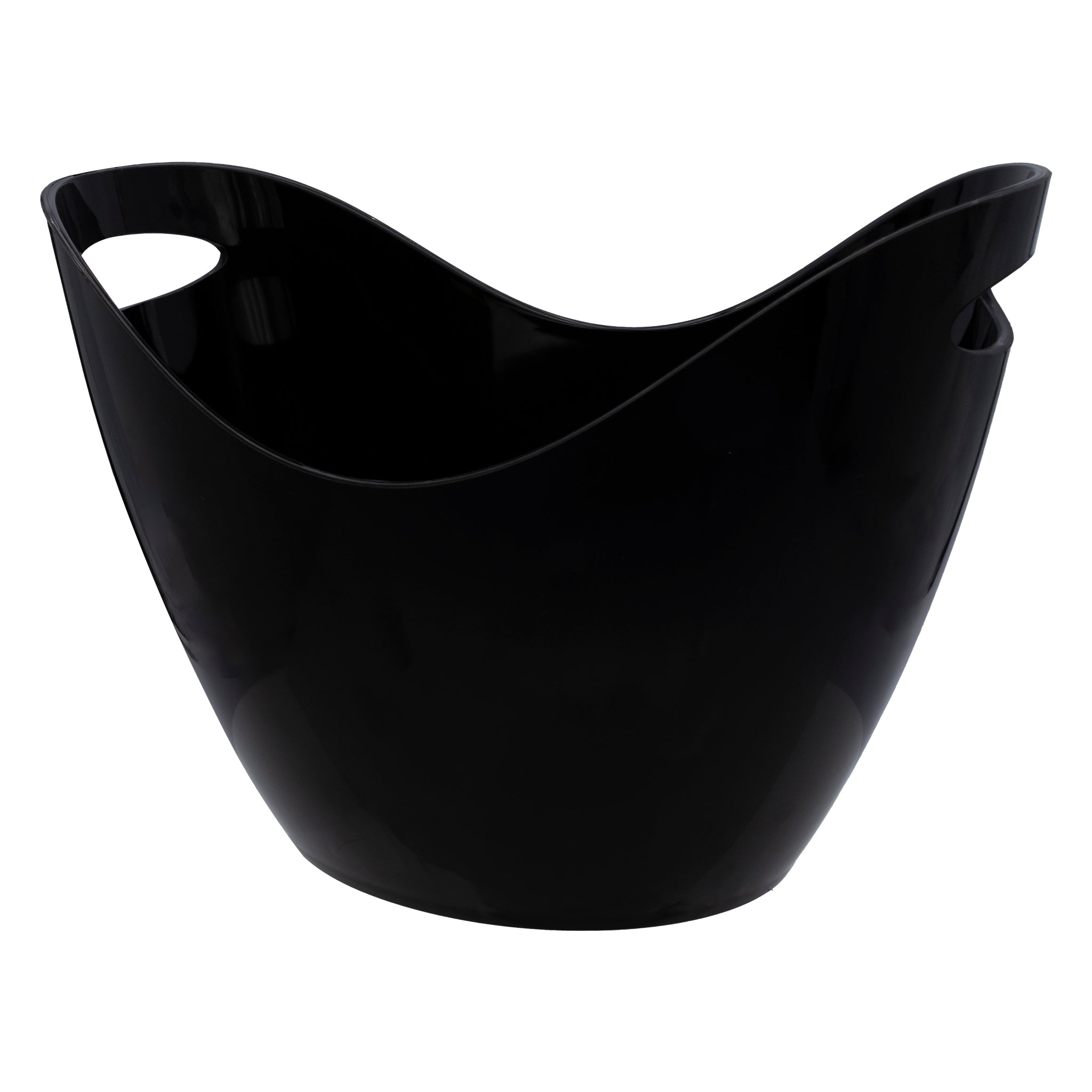 BAR BUTLER WINE BUCKET OVAL BLACK PS PLASTIC, 7L