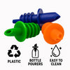 BAR BUTLER ECONO PLASTIC POURER 3PK