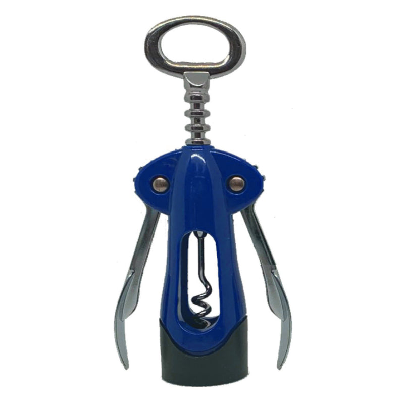 BAR BUTLER WING CORKSCREW PLASTIC BLUE WITH BLACK BASE, 180x60MM