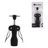 BAR BUTLER MERMAID WING CORKSCREW BOTTLE OPENER BLACK