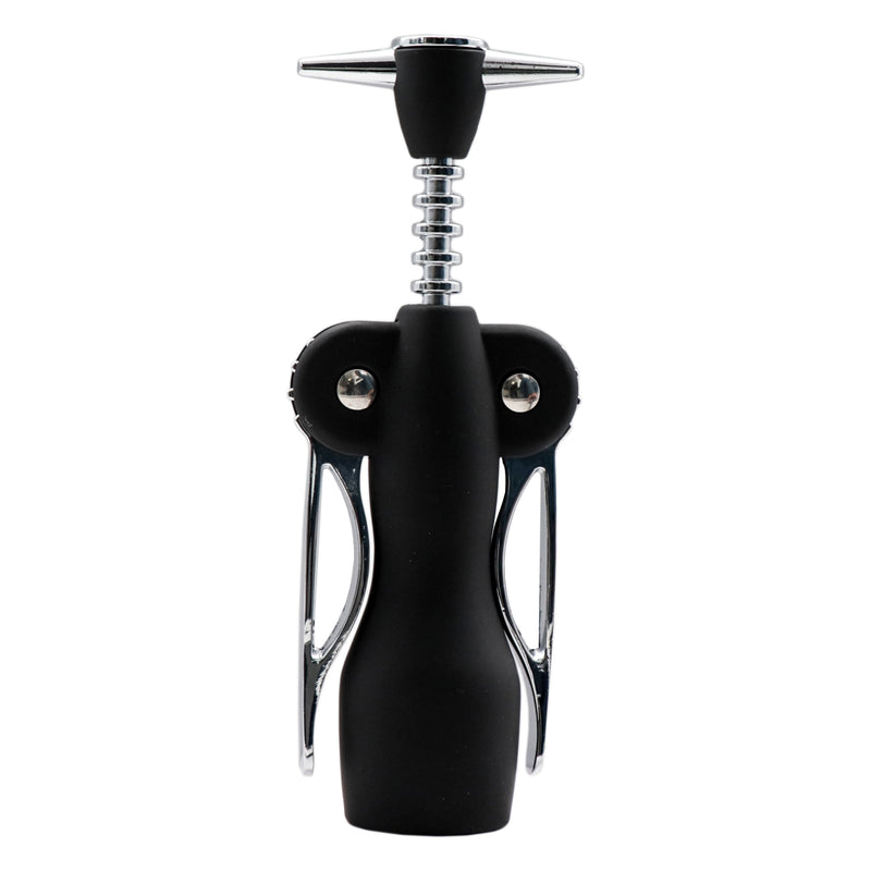 BAR BUTLER MERMAID WING CORKSCREW BOTTLE OPENER BLACK