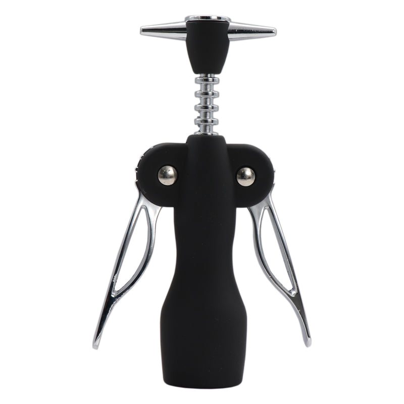 BAR BUTLER MERMAID WING CORKSCREW BOTTLE OPENER BLACK