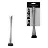 BAR BUTLER MUDDLER ST STEEL WITH BLACK NETTED HEAD, (40MM DIAX220MM)