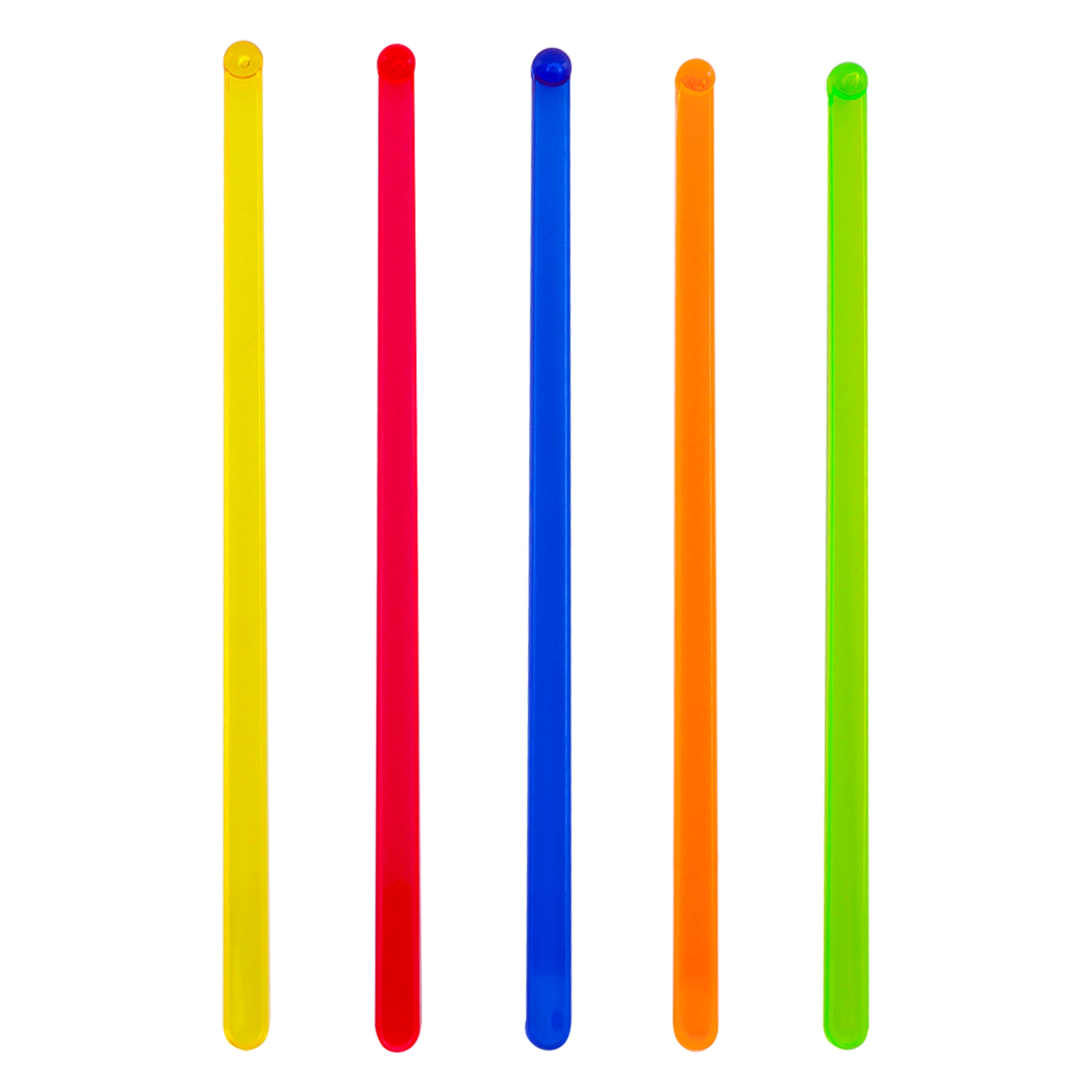 BAR BUTLER COLOURED PLASTIC STIRRERS 20PK, 165MM
