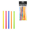 BAR BUTLER COLOURED PLASTIC STIRRERS 20PK, 165MM