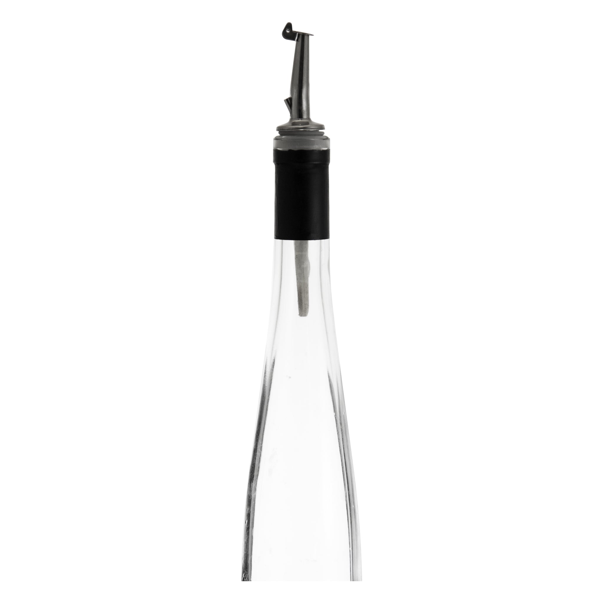 BAR BUTLER FREE FLOW POURERS WITH CAPS STAINLESS STEEL 2PK