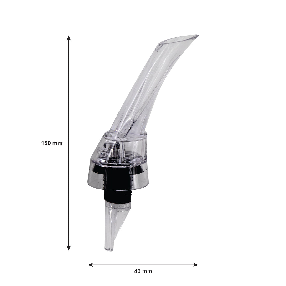 BAR BUTLER BEAK WINE AERATING POURER PS PLASTIC