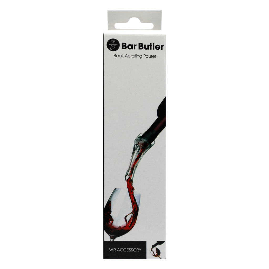 BAR BUTLER BEAK WINE AERATING POURER PS PLASTIC
