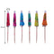 BAR BUTLER MULTI-COLOURED COCKTAIL UMBRELLAS 50 PIECES, (100MM)