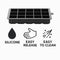 BAR BUTLER GREY SILICONE 15 ICE CUBES TRAY WITH COVER