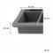 BAR BUTLER GREY SILICONE ICE CUBE (15) TRAY
